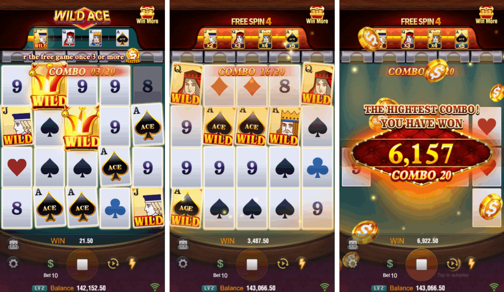 Wild Ace Slot Jili Screenshot 2